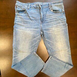 American Eagle Next Level Flex Slim Straight Mens Jeans Size 40x30